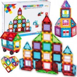 Jeu de construction magnétique 3D – 45 pièces