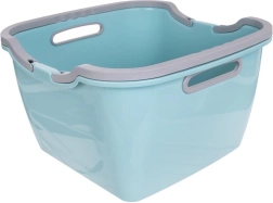 Bassin carré de lavage 22 l avec poignées pliantes