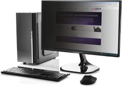 Filtre de confidentialité pour moniteur 24" 16:9 – Qoltec RODO, anti-lumière bleue et anti-reflets