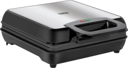 Gaufrier pour 4 gaufres 1100 W avec plaques en téflon