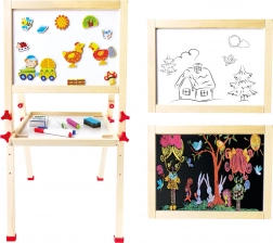 Bino tableau magnétique double face