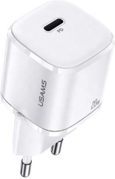 Chargeur secteur 20 W USB‑C PD 3.0 blanc