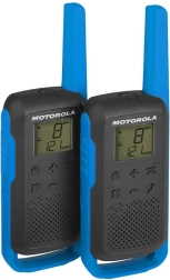 Talkies walkies Motorola T62 PMR 446 bleus
