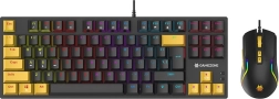 Ensemble de jeu clavier et souris Tracer Gamezone Hornet87 USB