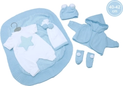 Vêtement élégant pour poupée bébé Llorens de grande taille 40-42 cm
