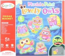 Fabrication d’aimants – chouettes phosphorescentes