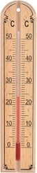Thermomètre d’intérieur en bois 20 cm
