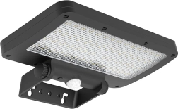 Projecteur extérieur solaire LED Solight avec détecteur 5 W 500 lm 4000 K noir