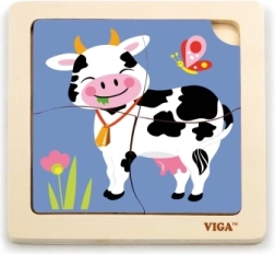 Puzzle en bois Vache Viga