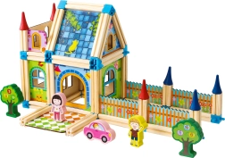 Kit de construction en bois Maison 6 en 1 de ECOTOYS