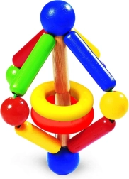 Hochet en bois Spacy - WONDERWORLD