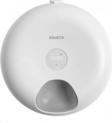 Mangeoire automatique pour animaux ROJECO à 6 compartiments (3600 mAh)