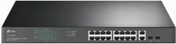Switch 16 ports GE PoE+ avec 2 ports GE et 2 ports SFP