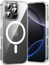 Coque transparente Vention pour iPhone 16 Pro avec MagSafe