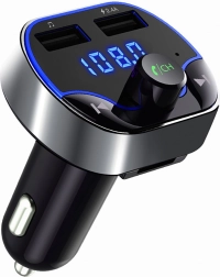 Transmetteur FM Bluetooth pour voiture avec USB et prise en charge MP3, WMA, FLAC et WAV