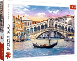 Puzzle 500 pièces Pont du Rialto Venise