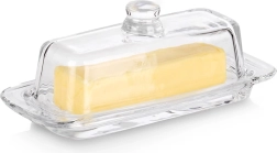 Beurrier en verre 20 × 9,5 × 7,5 cm VILDE