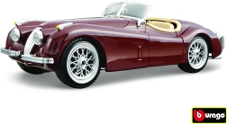 Bburago 1:24 Jaguar XK 120 Roadster (1951) Rouge
