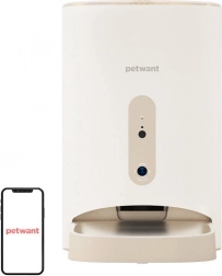 Distributeur automatique de nourriture pour animaux PETWANT avec caméra 4,5 l