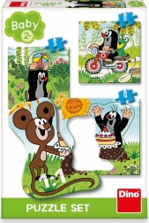 Puzzle Dino Krtek dans la prairie - puzzle pour enfants