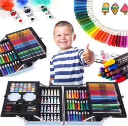 Coffret de dessin pour enfants 145 pièces