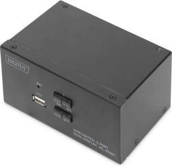Commutateur kvm 2 ports hdmi pour deux moniteurs 4k 30 hz