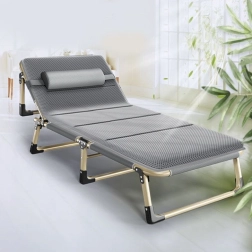 Lit de voyage pliant BUSINESS, gris