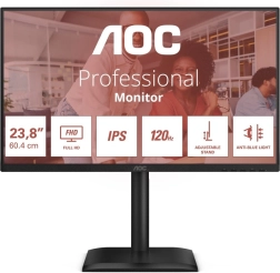 Moniteur AOC 24 pouces avec résolution Full HD et technologie IPS