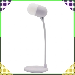 Lampe de bureau LED avec chargeur à induction 5 W et haut-parleur Bluetooth