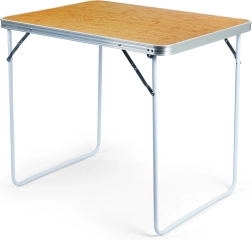 Table de camping pliante 80 × 60 cm