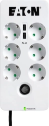 Multiprise parafoudre EATON Protection Box 6 USB