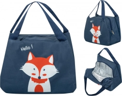 Sac isotherme pour déjeuner avec motif renard – Orange