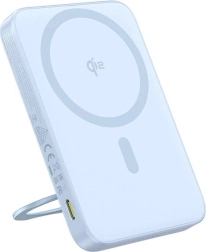 Powerbank Baseus avec support PicoGo Qi2 5000 mAh 20 W bleu