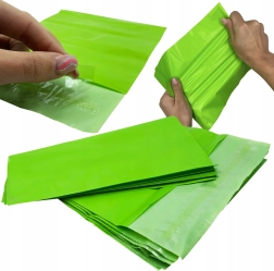 Enveloppes de messagerie vertes B5 190 × 250 mm, 50 pcs