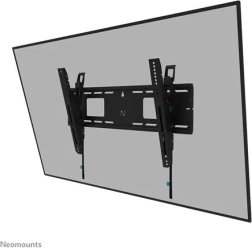 Support TV mural NEOMOUNTS LEVEL-750, 86", 125 kg, inclinable, verrou de sécurité anti-soulèvement
