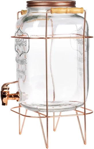 Finition élégante en or rose