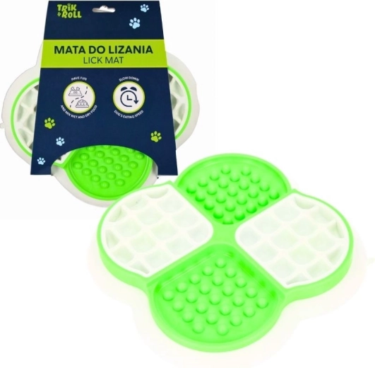 Tapis de léchage pour chien Trèfle