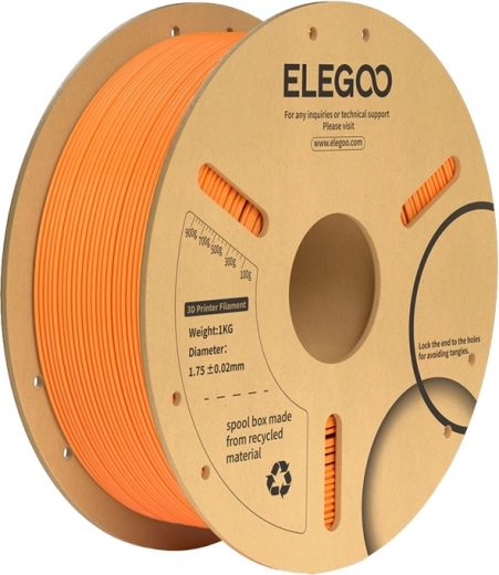 Filament d'impression 3D orange ELEGOO PLA+