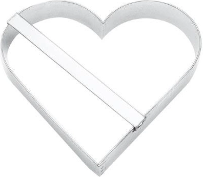 Emporte-pièce pour pain d'épice en forme de cœur