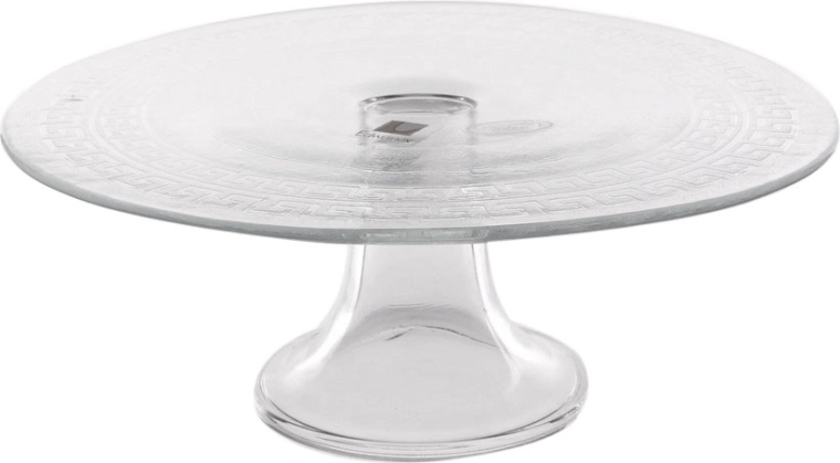 Présentoir à gâteau en verre sur pied Grecja 27,5 cm