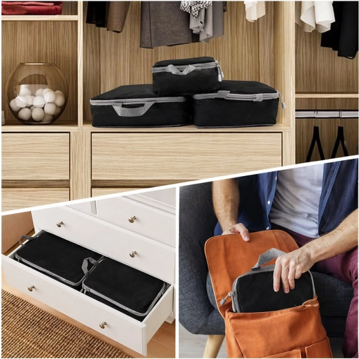 Ordre dans la valise et accès rapide aux affaires
