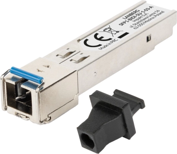 Module optique SFP Bidi A Lanberg 1,25 Gb/s SC/UPC jusqu’à 3 km