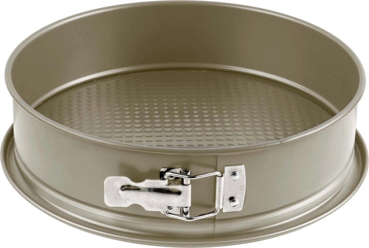 Moule à gâteau Kitchisimo 24 cm en acier au carbone, doré