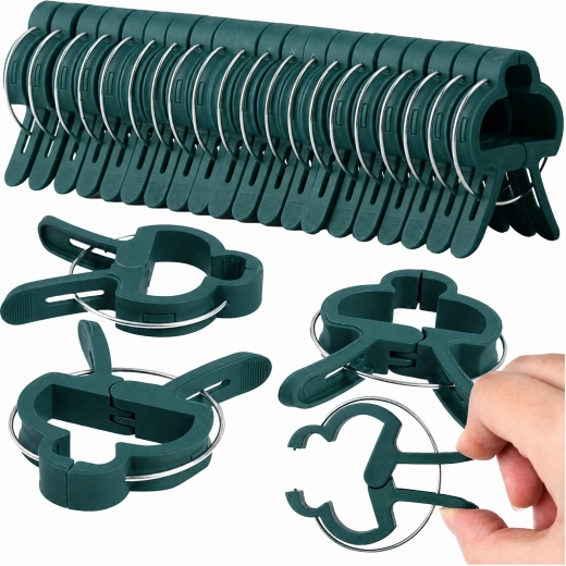 Clips de fixation pour plantes – 20 pcs