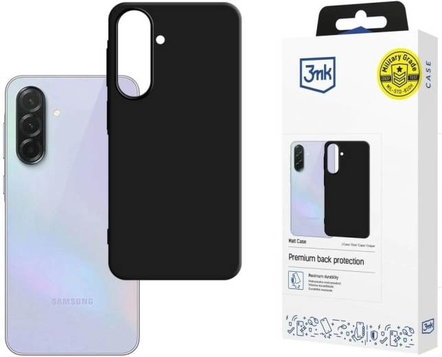 3MK Armor MagCase coque mate pour Samsung Galaxy A37 5G noire