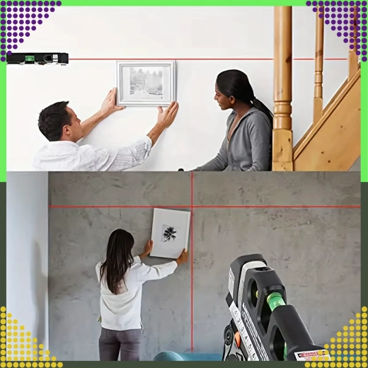 Ligne laser visible pour un alignement rapide