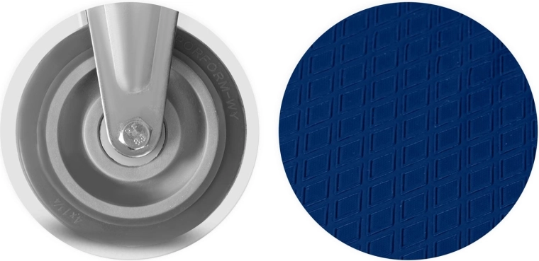 Plateforme antidérapante et bords de protection