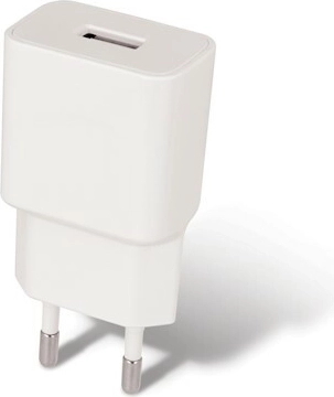 Chargeur secteur Maxlife MXTC-01 avec USB 1 A et câble micro USB, blanc - 1 pièce
