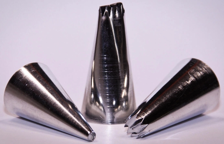 Set de douilles – 3 pièces, tôle étamée, formes assorties