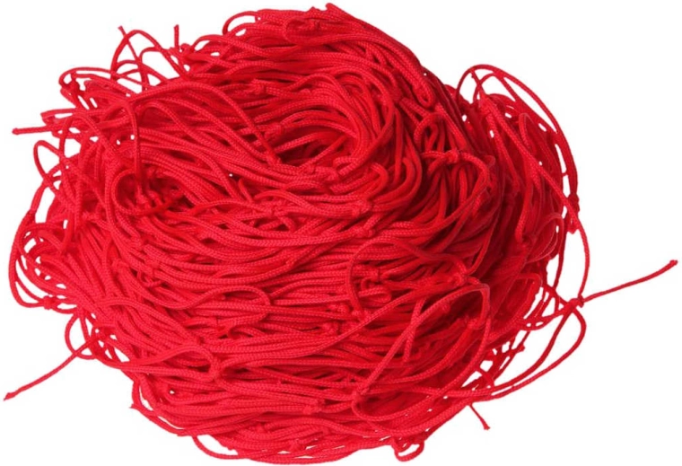 Filet décoratif Noe rouge 5 × 1 m - 1 pièce